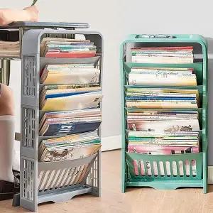 [하프클럽/셀러허브]다용도 미니책꽂이 문구 책 파일 책상정리 틈새수납