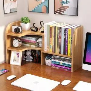 [하프클럽/셀러허브]책상위정리선반 자유배치 코너 책상위 선반 책상정리