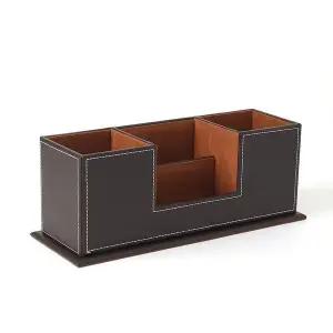 [하프클럽/셀러허브]데스크오거나이저 뉴오피스 가죽 데스크 오거나이저