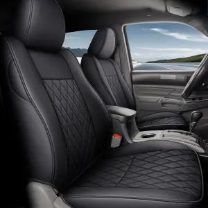 커버라도 타코마 시트 커버 카시트 앞좌석 자동차용 가죽 프로텍터 쿠션 액세서리 커스텀 핏 2005-2023