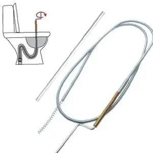 스프링 파이프 뚫어뻥-1.5M 배수관 세면대 변기