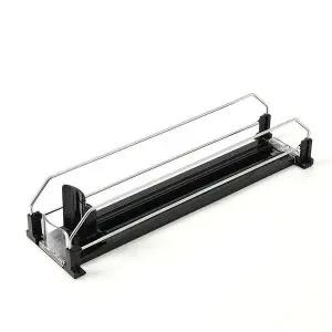 [하프클럽/셀러허브]자동정리 캔 음료 디스펜서 1칸 블랙 뚱캔 맥주트레이