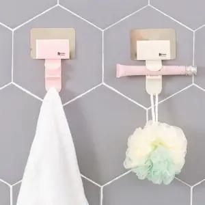 부착식 고급형 세수대야 걸이 홀더