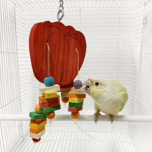 AYC-A707 작은 피망 장난감_14 x 10cm 새 앵무새용품 앵무새 앵무새사료 앵무새먹이