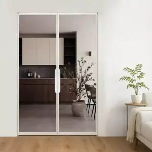 #패브릭소파#안락소파 에몬스 더홈정대칭여닫이중문_일반타입 1000-1400 #에몬스소파