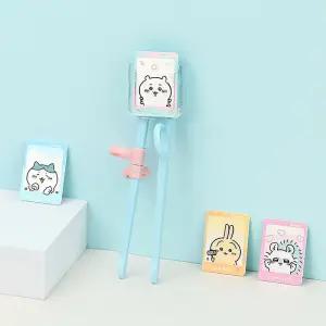 먼작귀 카드체인지 교정젓가락 1단계(콰트로)식기 이유 아동 유아 수저케이스 멀티 세트 캐릭터 용품