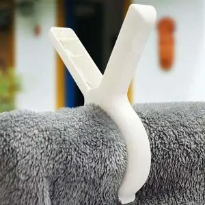 13.5cm SER099P4 집게 이불빨래 이불집게 흰색 대형 2p