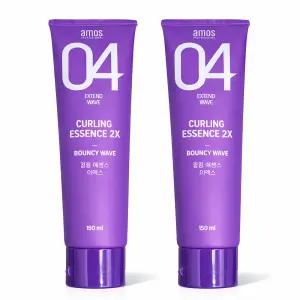 아모스 04 스타일 컬링 에센스 2X 이엑스 150ml 2개 파마 펌 헤어 컬크림 머리결