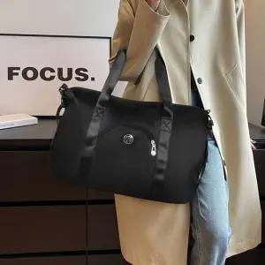 여자 기내 용 보스턴 짐 가방 여행 숄더 토트 백 kZq8+6DnR