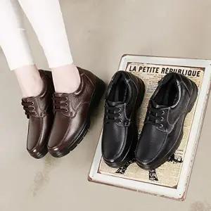 [옷자락]남자 중년 데일리 가죽 편안한 쿠션 정장화 신발