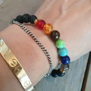 원석 차크라 팔찌 에너지 행운