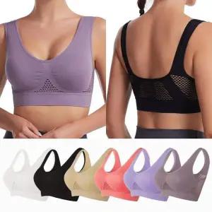 펀칭메쉬컴포트브라 운동용 브라 통기성 크리비아 여성 면 언더