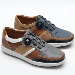 [옷자락]남자 데일리 워킹 다이얼 가죽 슈즈