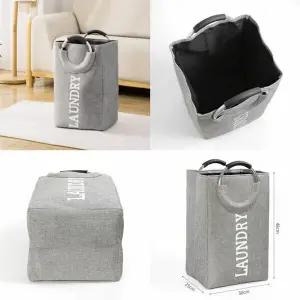 런드리 WSN575E3 사각 패브릭 수납함 세탁물 인테리어바구니