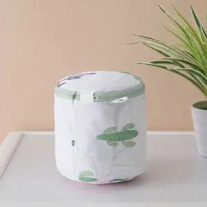 레안 KGD499X6 선인장 원통 속옷 세탁망 브래지어 빨래망