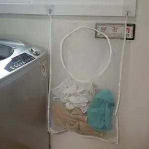 메쉬망 ZGI931M0 빨래바구니 벽걸이형 세탁물바구니