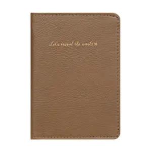 모닝글로리 프리미엄 트래블 여권케이스 브라운