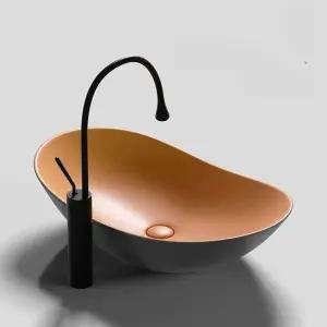 오렌지 탑볼 세면기 카페 데코왕세면대 세면볼 세면대