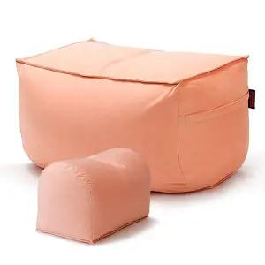 [보리보리/보니타]보니타 빈백 컨버전 풋스툴 ST05 스웨이드 발받침대 발쿠션 발스툴