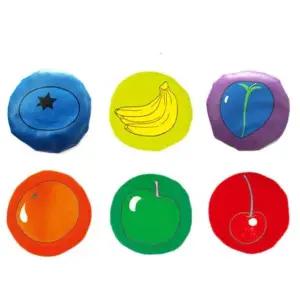 키드짐 HG53OO62 빈백 유아 학교 체육 근육 발달 놀이 빈백 6개