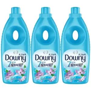 다우니 초고농축 섬유유연제 레몬그라스와 라일락 본품 1L 3개