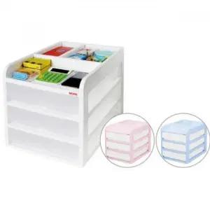 ( )모아 정리함(3단 화이트)