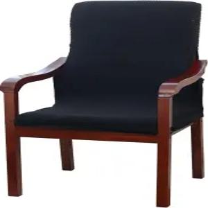 데이지 디 스트레치 암 의자 커버 미드 센추리 슬립 액센트 커버(블랙)