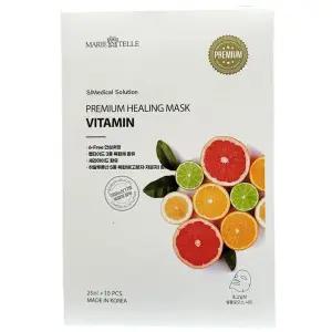 피부가 한층 윤기 있어 보여요 비타민 마스크팩 10입 시트 영양 고정 데일리 선물 사은품 고급 골프답례품