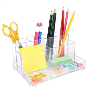 ( )투명 다용도 오거나이저 데스크정리 책상정리함