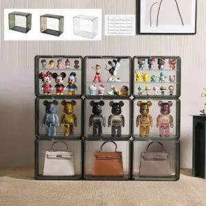 키밍 아크릴 피규어 보관함 소형 장식장 정리함