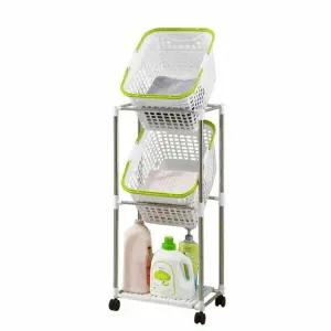 CS FKH797L2 빨래바구니2단 BR902