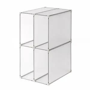 ( )조립식 diy 가방 정리함 모듈형 가방 보관함 진열장 투명