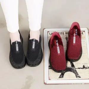 여자 데일리 편안한 경량 슬립온 캐주얼 운동화