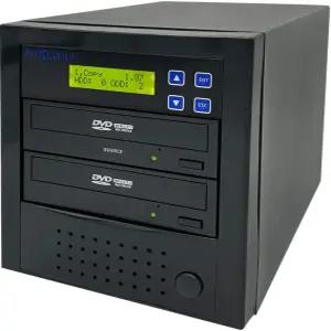 PlexCopier 24X 1대 1 CD DVD M-디스크 지원 복제기 복사기 타워(무료 복사 방지 기능 포함)