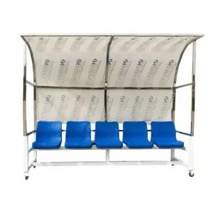 축구장 벤치 경기장 운동장 대기석 선수용 팀벤치 스포츠 스틸 장의자