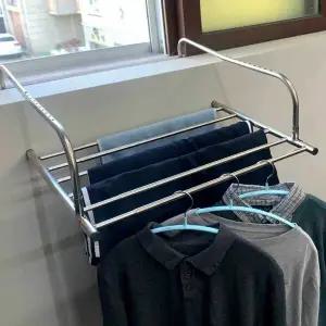 길이조절 JOZ135M3 스텐 창틀걸이 빨래 건조대 빨랫대 창문