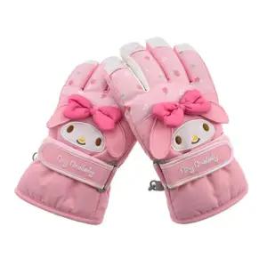 마이멜로디 디저트 입체 방한장갑 L 527650여아스키 캐릭터 아동 유아 어린이 겨울 패딩 산리오