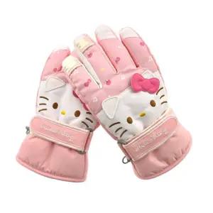 헬로키티 디저트 입체 방한장갑 M 526950여아스키 캐릭터 아동 유아 어린이 겨울 패딩 산리오