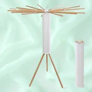 원룸 BPS598A2 라운드 자취생 감성 옷걸이 접이식 속옷 건조대