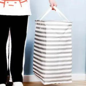 접이식 QOU561I8 분리수거 빨래통 72L 01분리수거함-그레이