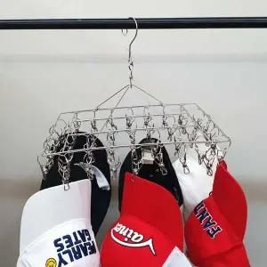 양말건조대 APV635O6 사각 집게 미니 빨래 건조대 40구