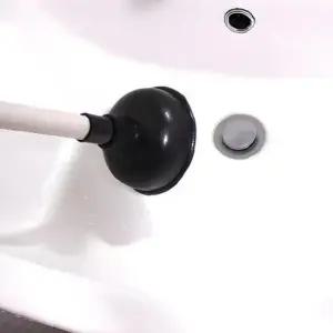 싱크대 세면대용 미니 압축기 뚫어뻥 약36.5x10cm 강력한 흡착 막힌배수구