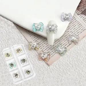 네일아트 오묘한매력 머메이드 왕리본파츠 6개입 세트 네일스톤