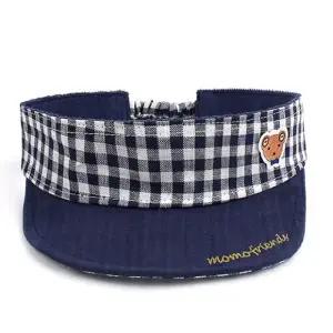 모모프렌즈 썬캡 체크 유아 선캡 햇빛 차단 모자 썬햇아동썬 어린이 어린이썬