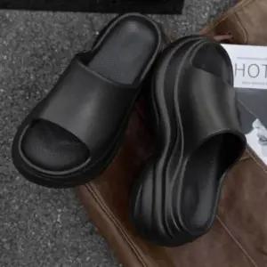 [신상오픈런]여성용 아치형 통기성 키높이 슬리퍼 앞트임 디자인 (41993070)