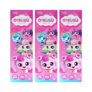 캐치티니핑 어린이 치약 80g 천연딸기향 3개