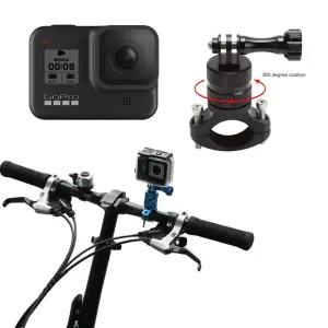 고프로9 악세서리 자전거 바이크 핸들 거치대 마운트고9 고브라켓 캠브 액션브 부품 카메라 어댑터 고부품
