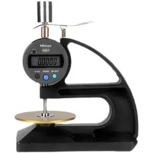 두께 측정기 탁상형 필름 플라스틱 전자식 초정밀 테스터 마이크로미터 고정밀