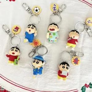 [패션] 짱구의 가방고리 피규어 키링 시리즈 열쇠고리 귀여운키링 캐릭터 키홀더