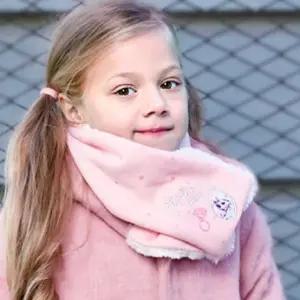 겨울왕국 키즈 목도리 아동 넥워머 방한 어린이머플러 퍼목도리 털목도리